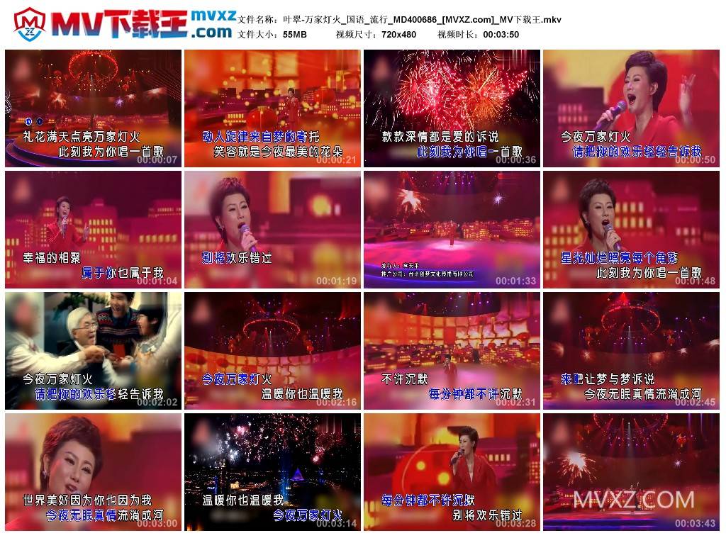 叶翠-万家灯火_国语_流行_MD400686